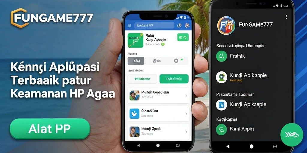Antarmuka FUNGAME777 yang sederhana dan efektif untuk mengunci aplikasi.
