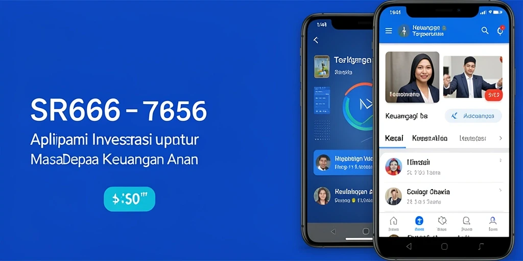 Antarmuka aplikasi SR6666 yang sederhana dan intuitif.